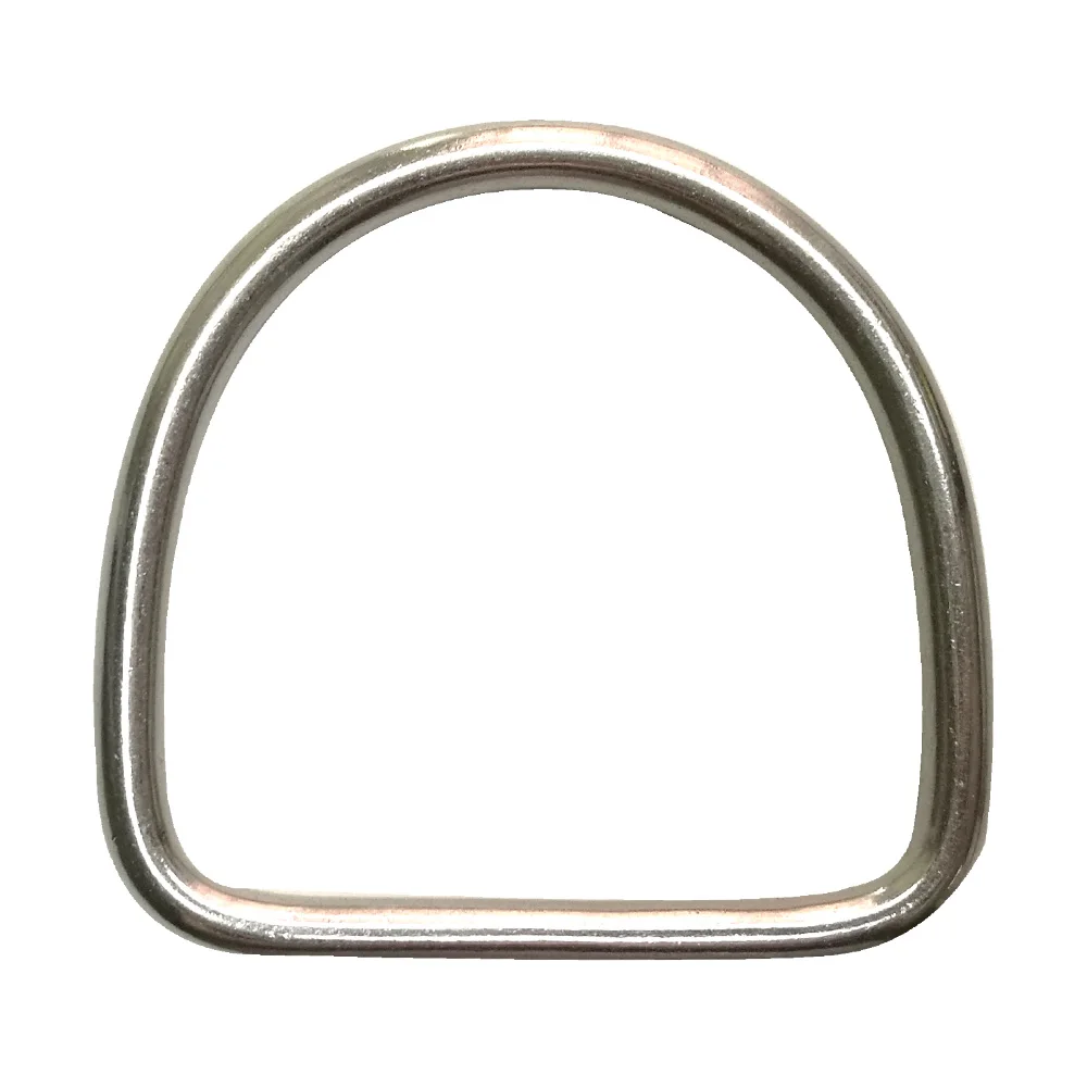 Anilla D (D-Ring) acero inoxidable 50 mm