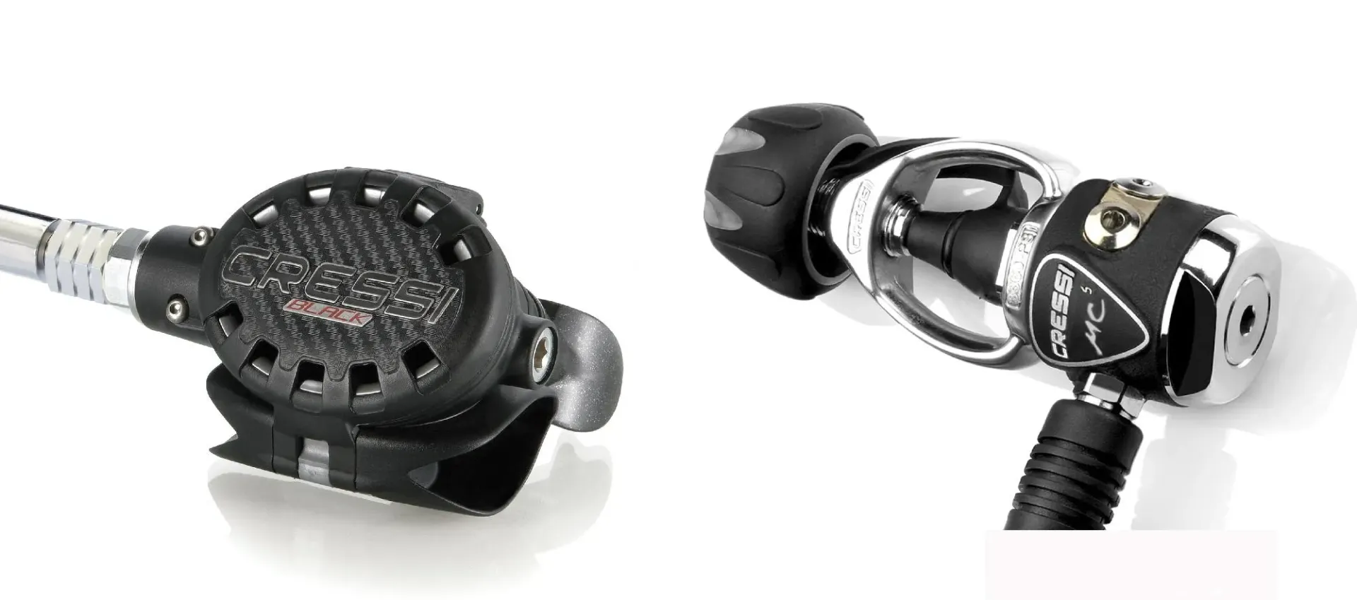 Cressi MC5 con Ellipse Black (DIN)